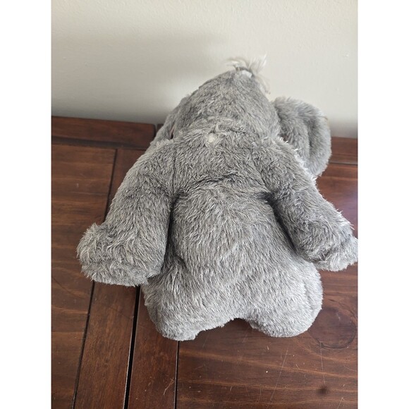 Haan Crafts Plush Elephant UNIQUE Vintage Handmade Stuffed 14" RARE Laid Back! - Picture 4 of 6
